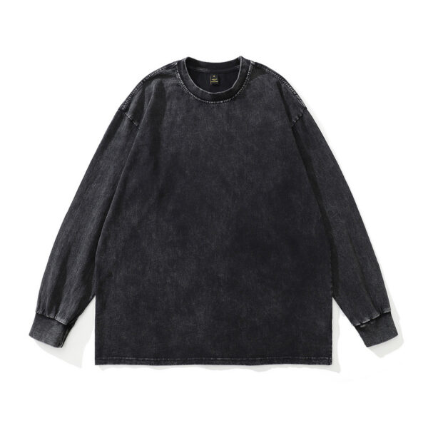Spray Art Vintage Hoodie – Washed Cotton Oversized Graphic Sweatshirt - Image 12